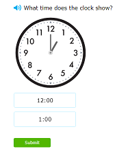 Analogue Clocks, telling time